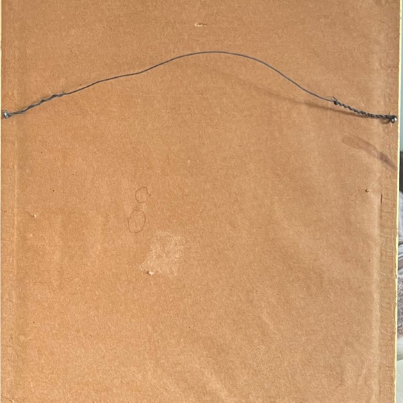 Watercolor Painting Still Life Signed Fruits Wine Realism Framed Vintage 11"x17" - Picture 5 of 8